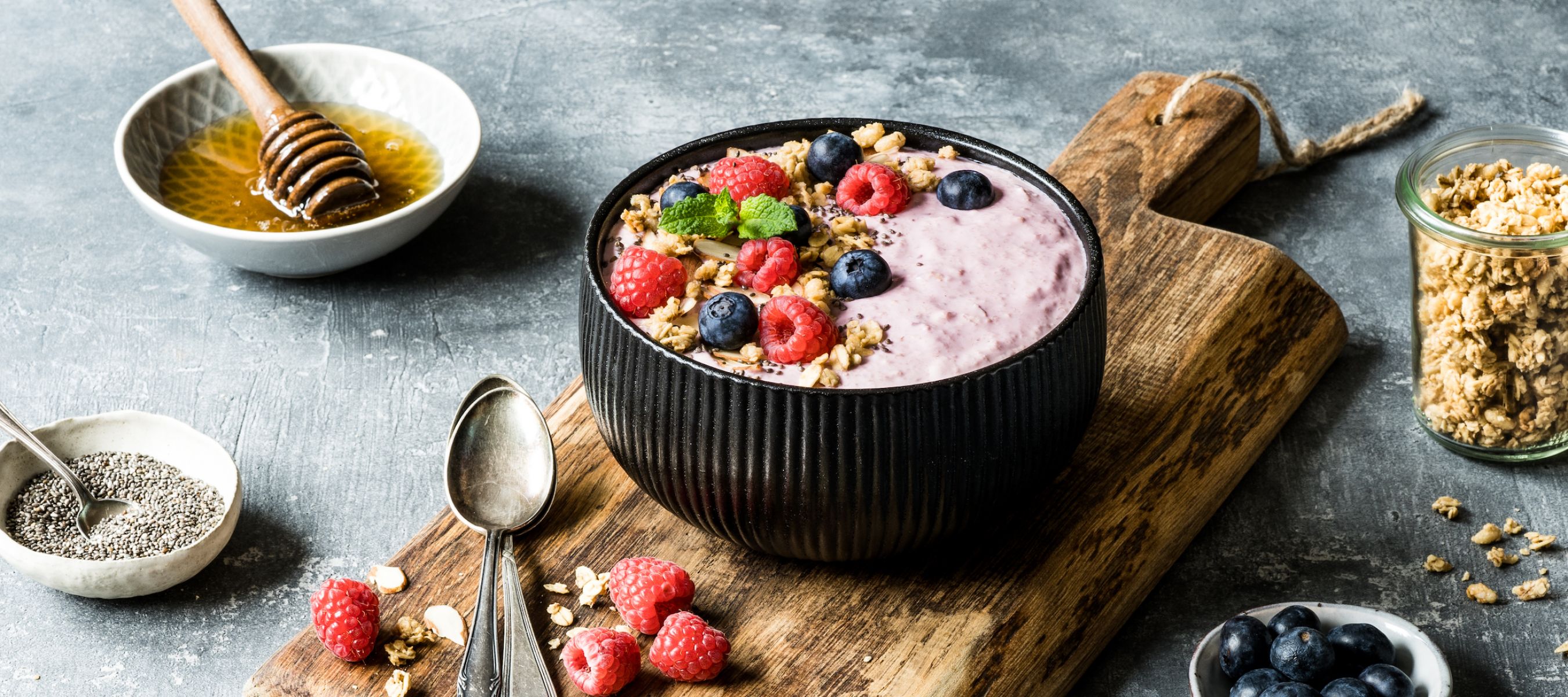 Himbeer Smoothie Bowl Rezept Einfach Zubereitet Kerrygold